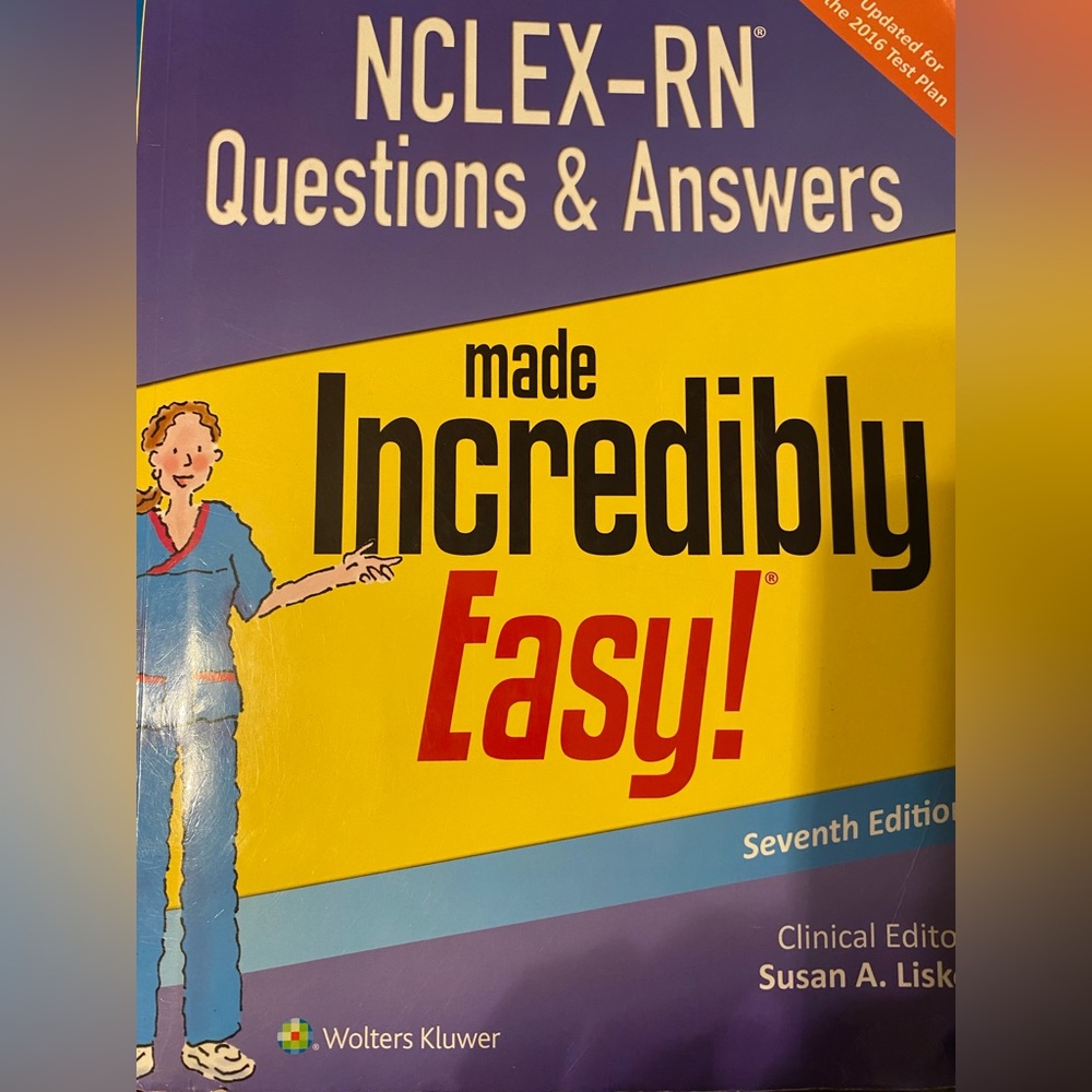 Nclex RN made incredibly easy textbook